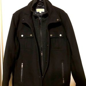 Michael Kors Wool Black Jacket, size Medium